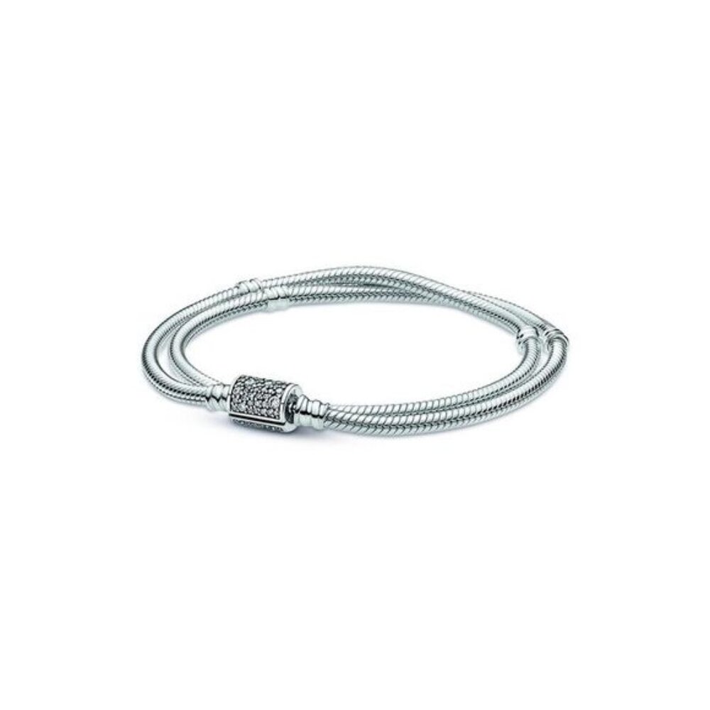 Pandora Moments Silver CZ Bracelet